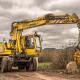 Excavator as a crane training